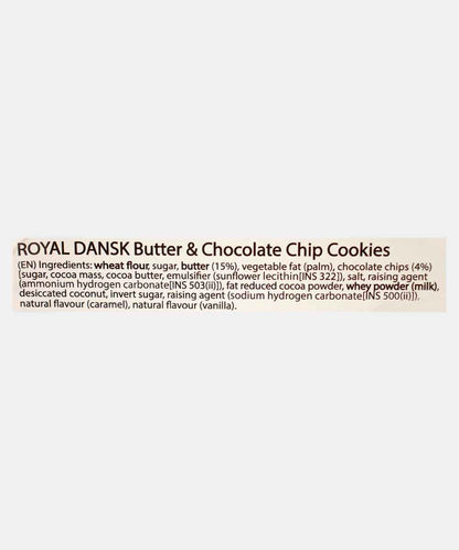 Royal Dansk Butter & Choco Chip Cookies 340 Gm