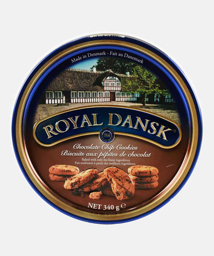 Royal Dansk Chocolate Chip Cookies 340 Gm