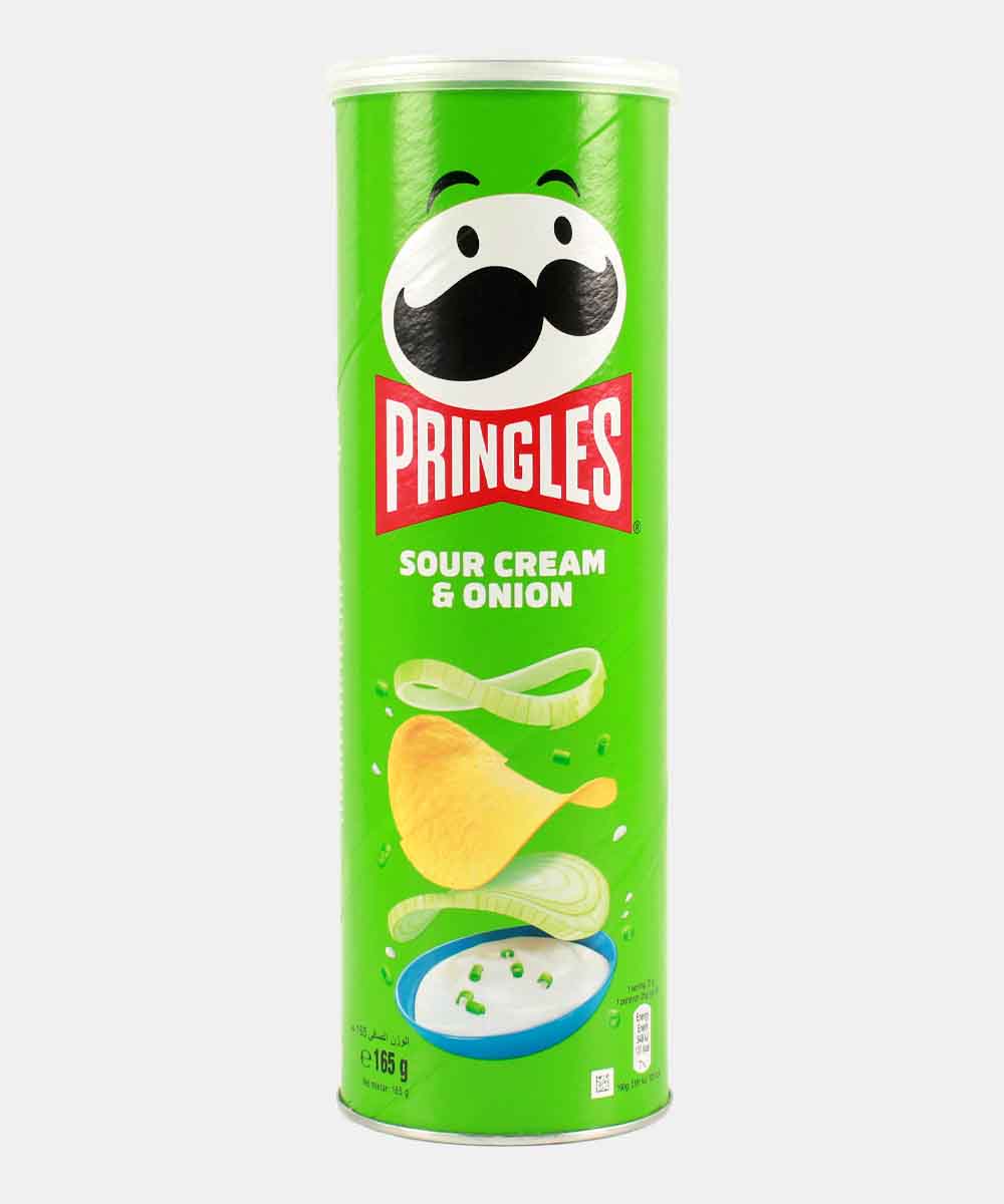 Pringles Sour Cream & Onion Flavour 158 Gm