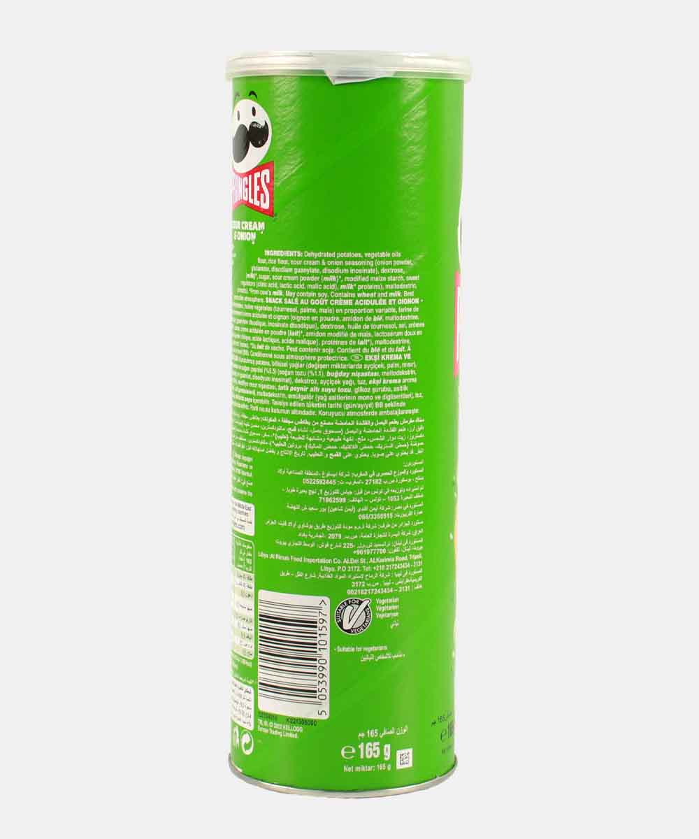 Pringles Sour Cream & Onion Flavour 158 Gm