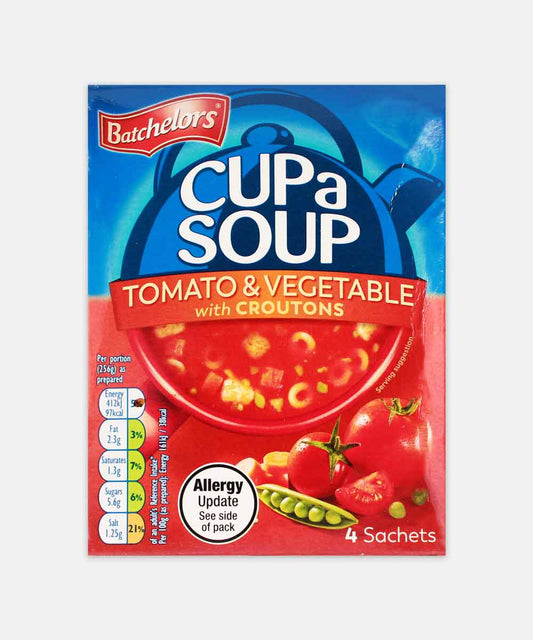 Batcheiors Tomato & Vegetable Cuppa Soup 104 Gm