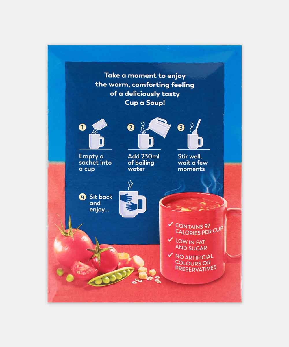 Batcheiors Tomato & Vegetable Cuppa Soup 104 Gm