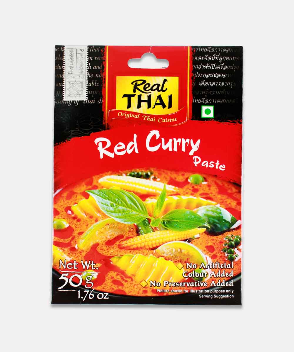 Real Thai Red Curry Paste 50 Gm