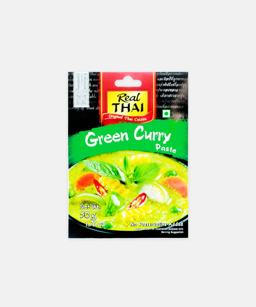 Real Thai Green Curry Paste 50 Gm