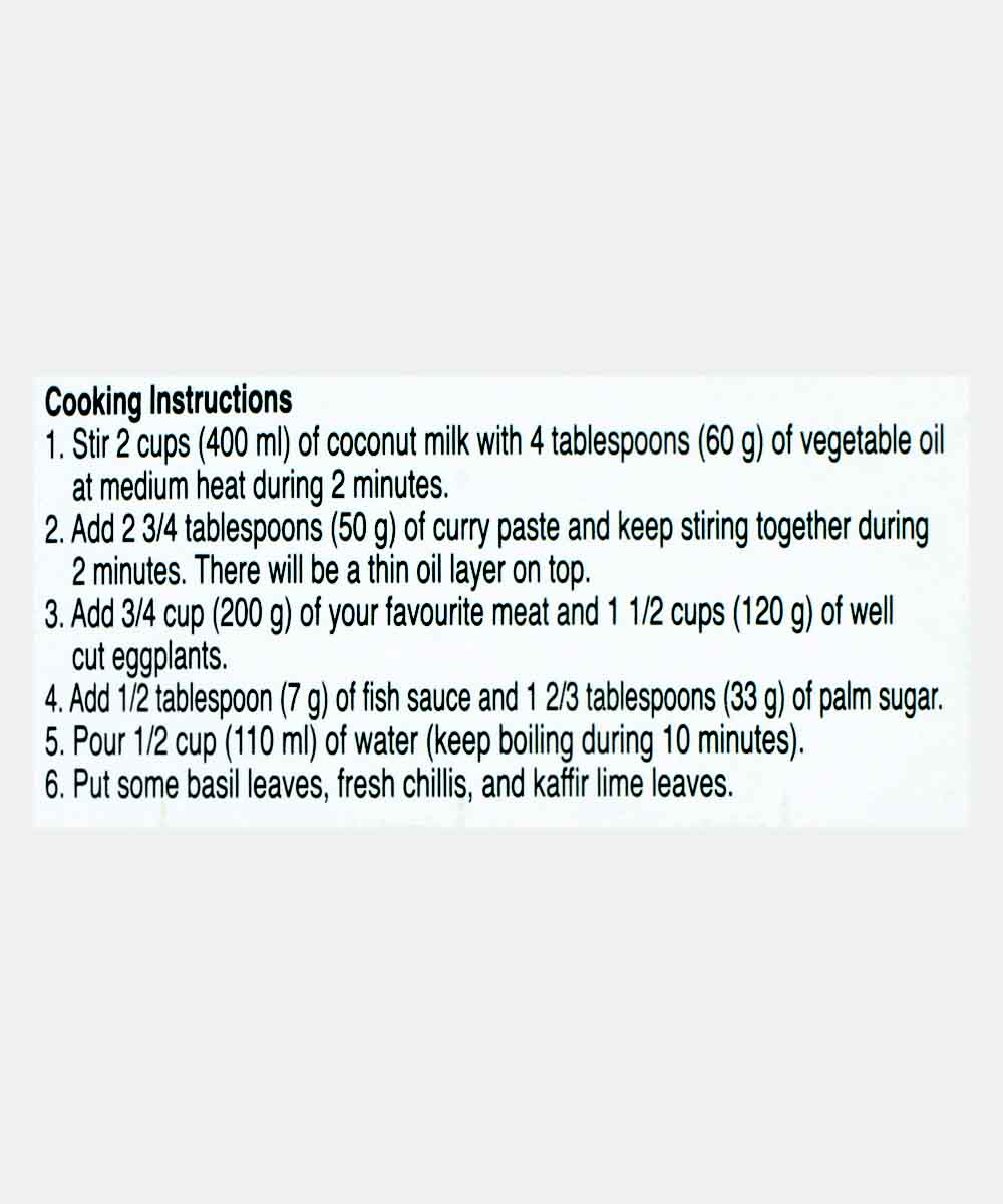 Real Thai Green Curry Paste 50 Gm