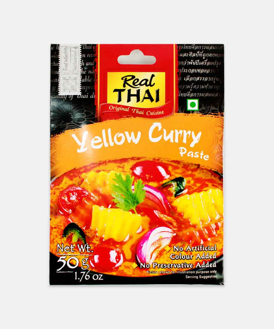 Real Thai Yellow Curry Paste 50 Gm
