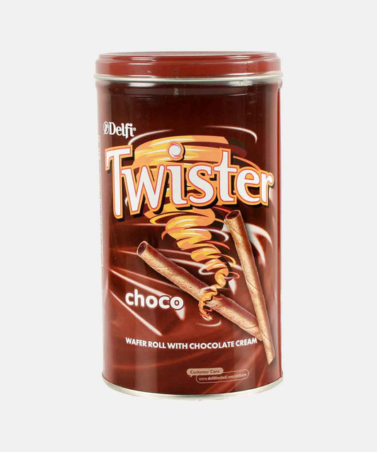 Delfi Twister Choco Wafer Roll 320 Gm
