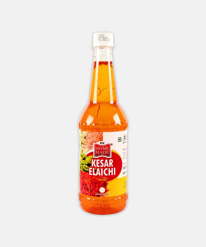 Home Made Kesar Elaichi Syrup 750 Ml