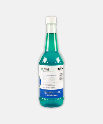 Home Made Blue Coraco Syrup 750 Ml