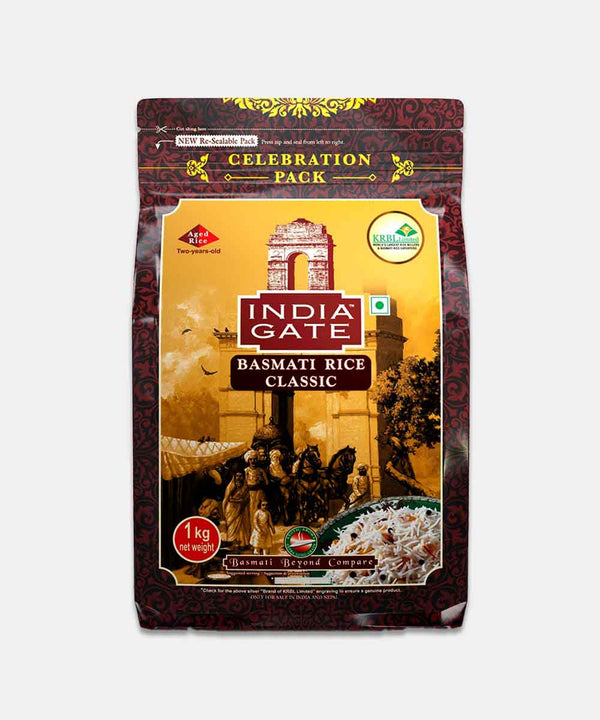 INDIA GATE BASMATI RICE CLASSIC 1 KG