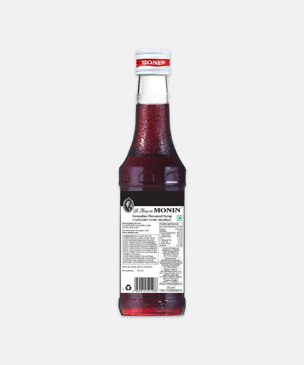 monin grenadine syrup 250 ml