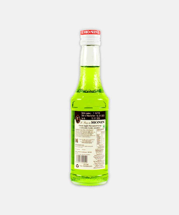 MONIN GREEN APPLE SYRUP 250 ML