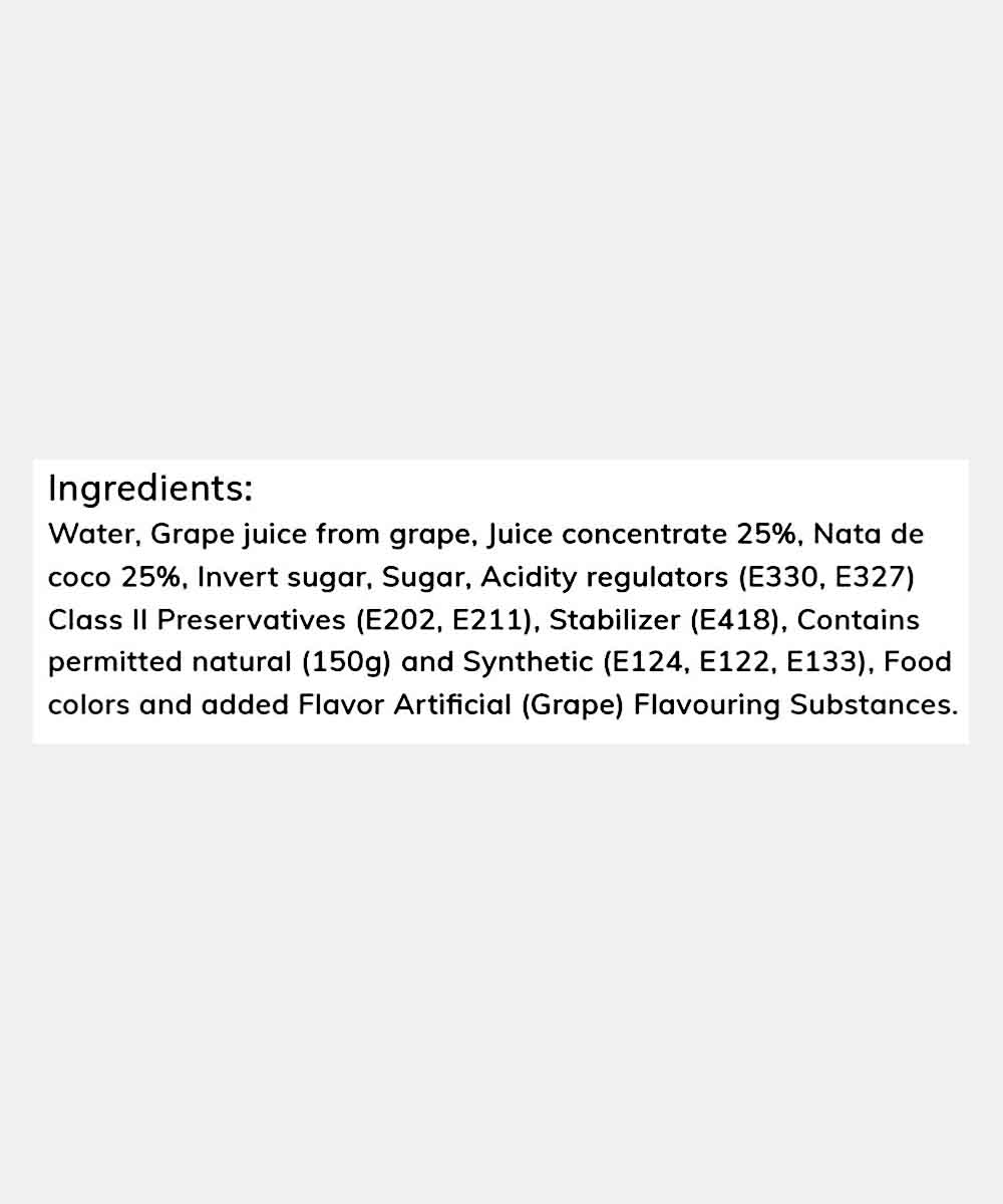 Mogu Mogu Grape Drink 300 Ml