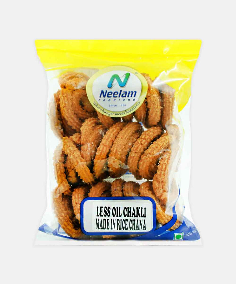 LESS OIL CHAKLI MADE IN RICE CHANA 200