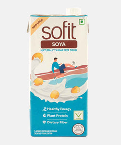 SOFIT SOYA MILK NATURAL SUGAR FREE 1 LTR