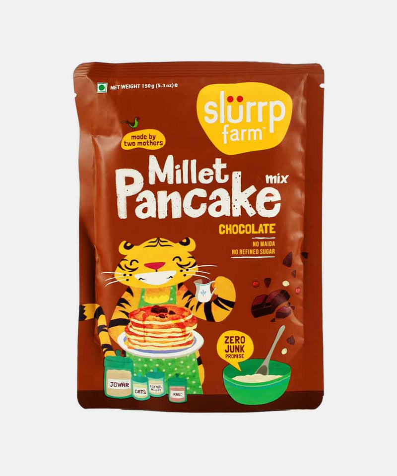 SLIRRP FARM MILLET PANCAKE CHOCOLATE 150