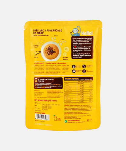 Slurrp Farm Millet Pancake Banana Choco-Chip 150 Gm
