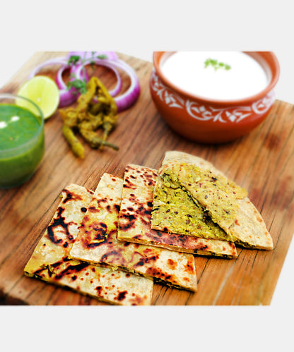 Home Made Green Peas Paratha 435 Gm
