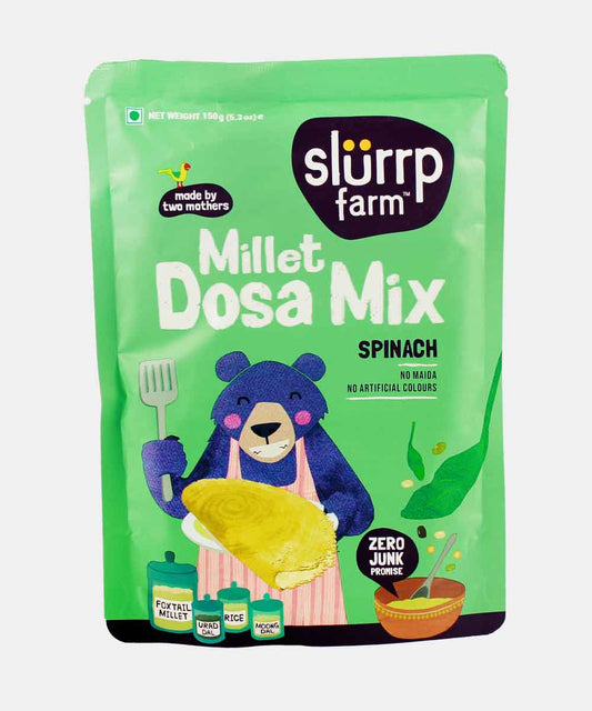 Slurrp Farm Millet Dosa Spinach 150 Gm