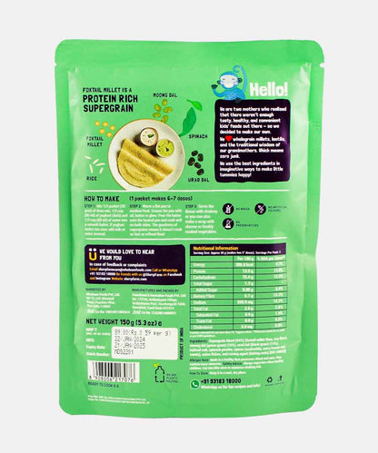 Slurrp Farm Millet Dosa Spinach 150 Gm