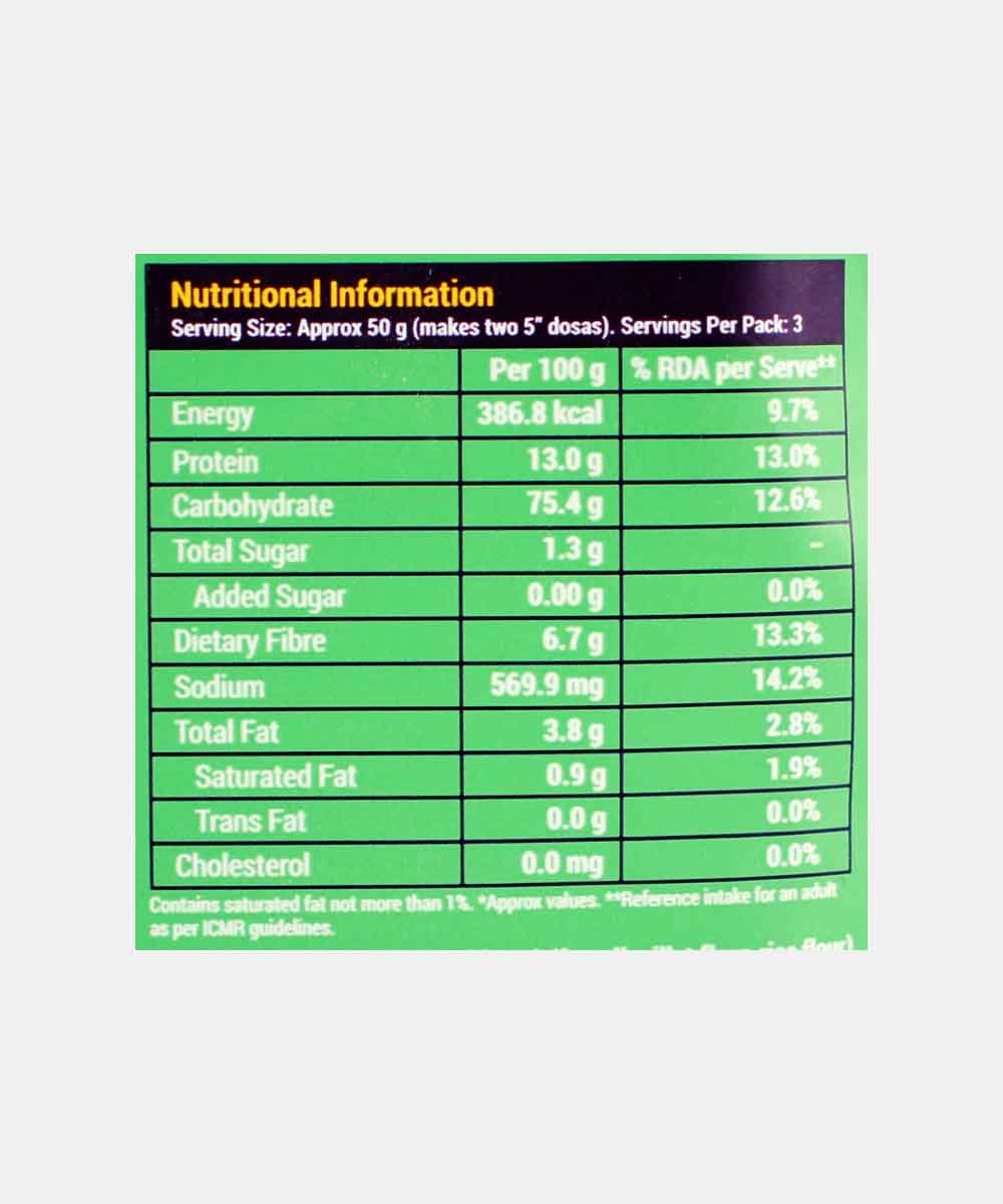 Slurrp Farm Millet Dosa Spinach 150 Gm