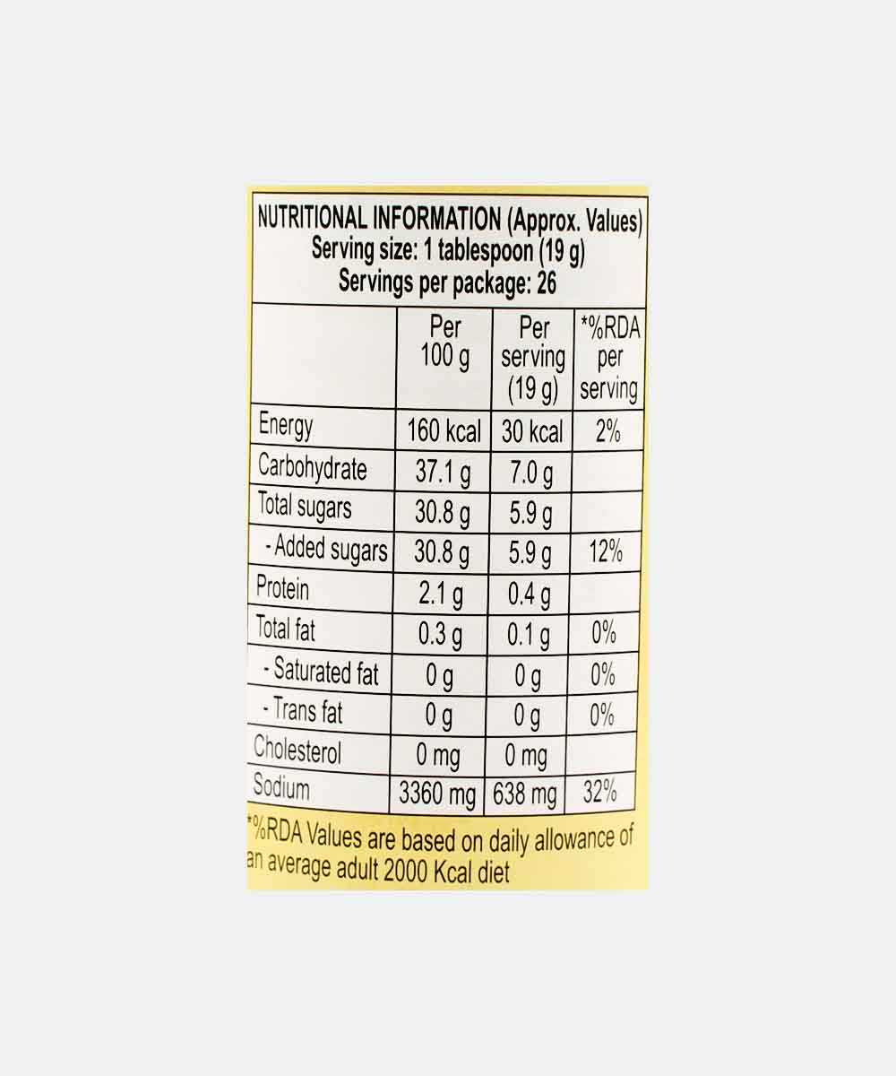 Lee Kum Kee Vegetarian Oyster Flavoured Sauce 510 Gm