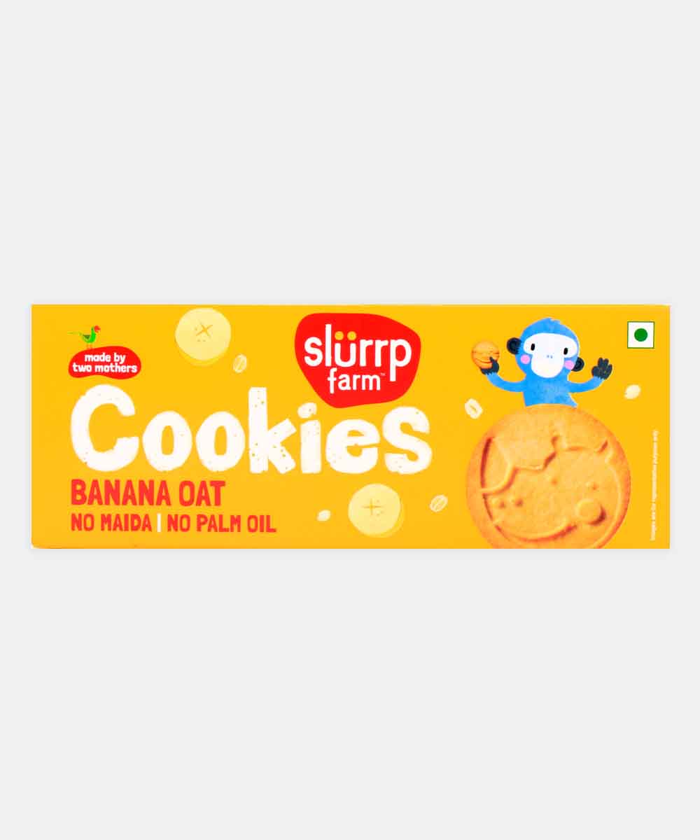 Slurrp Farm Cookies Oat Banana 88 Gm