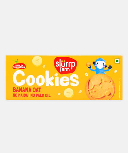 Slurrp Farm Cookies Oat Banana 88 Gm