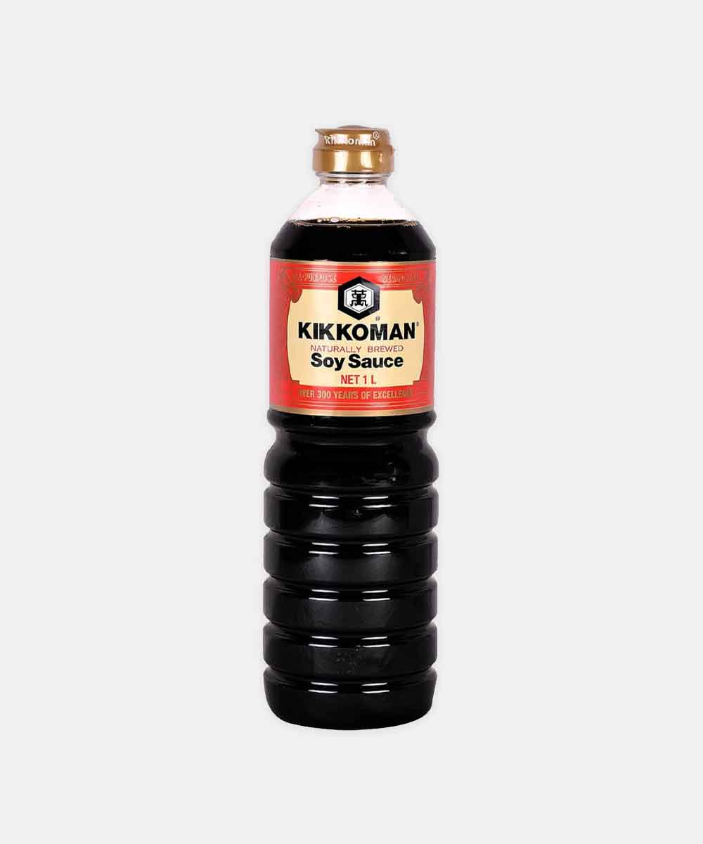 Kikkoman Naturally Brewed Soy Sauce 1 Ltr