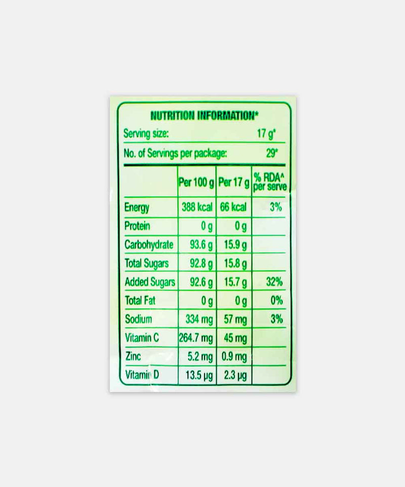 TANG LEMON 500 GM