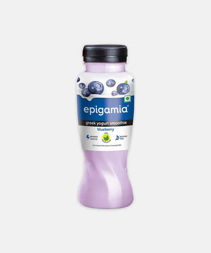 Epigamia Greek Yogurt Smoothie Blueberry 180 Ml