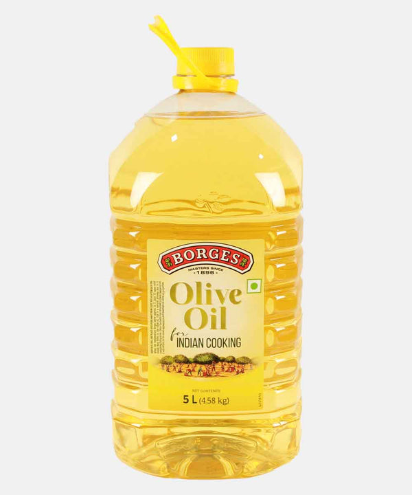 BORGES OLIVE OIL INDIAN COOKING 5 LTR