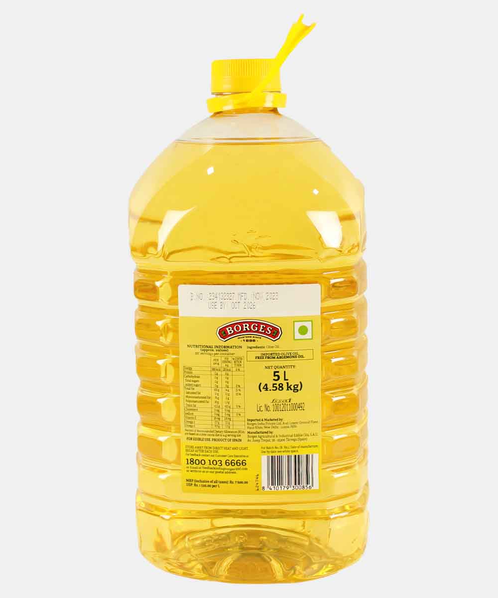 Borges Indian Cooking Olive Oil 5 Ltr