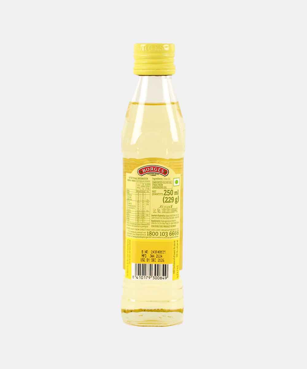 Borges Indian Cooking Olive Oil 250 Ml 229 Gm