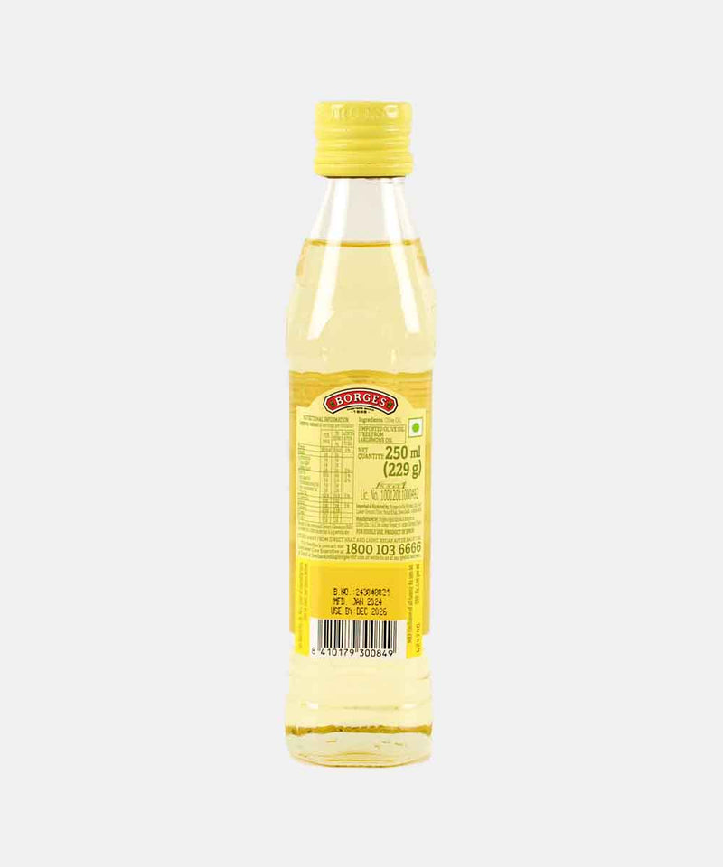 BORGES INDIAN COOKING OLIVE OIL 250 ML 229 G