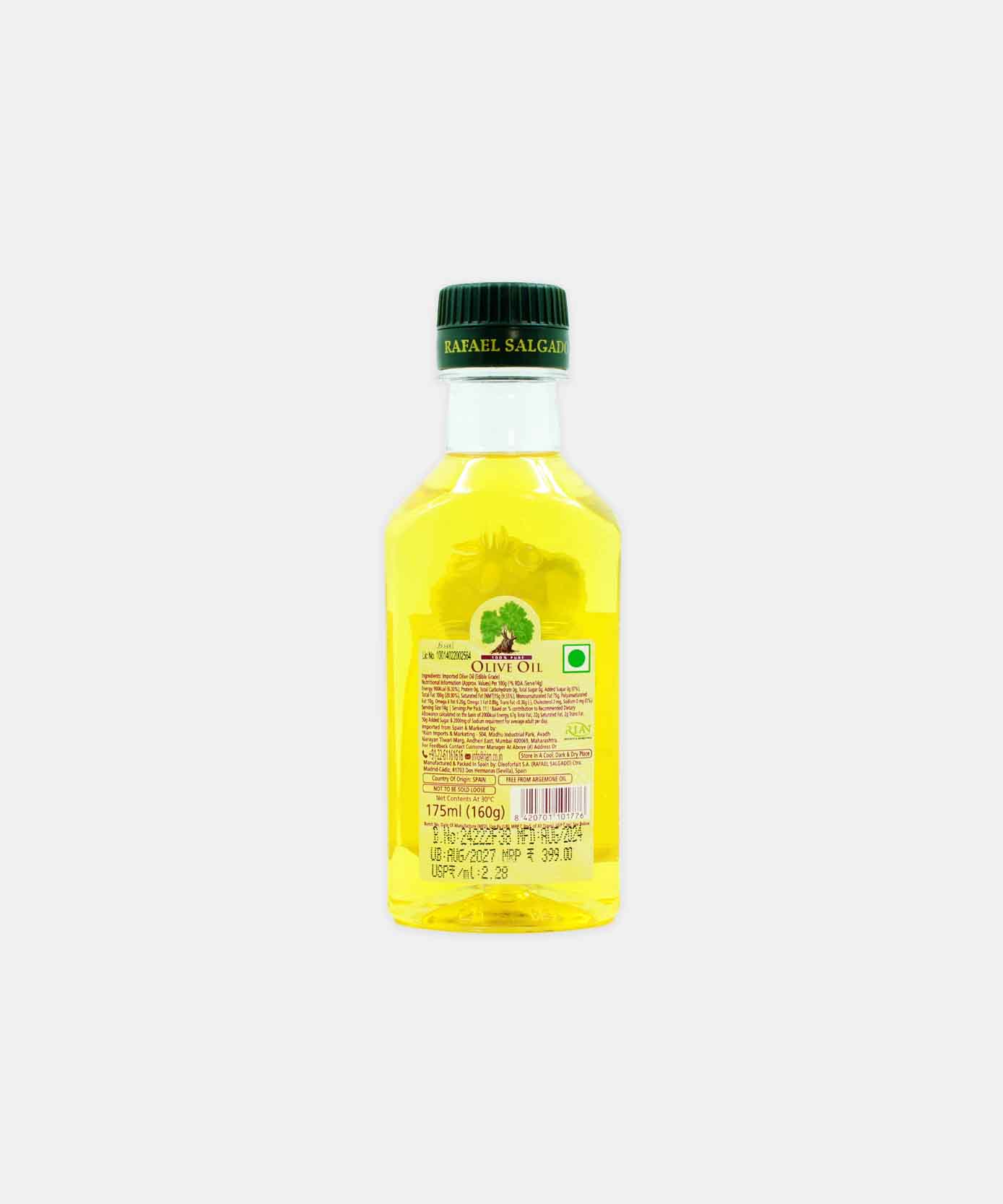 Rafael Salgado Olive Oil 175 Ml 160 Gm