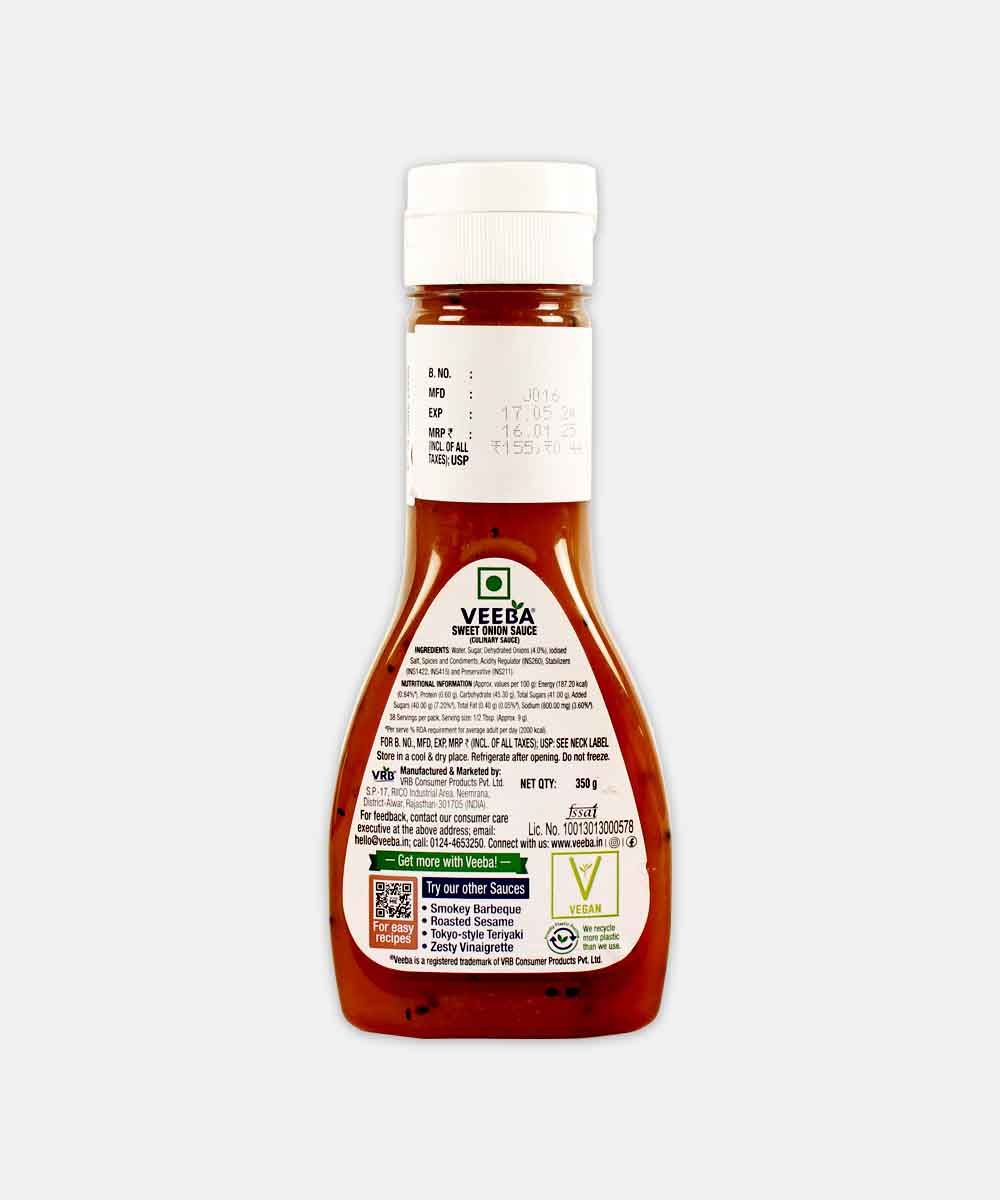 Veeba Sweet Onion Sauce 350 Gm