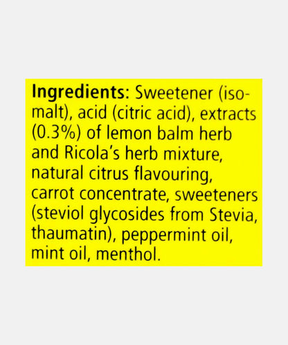 Ricola Lemon Mint 40 Gm