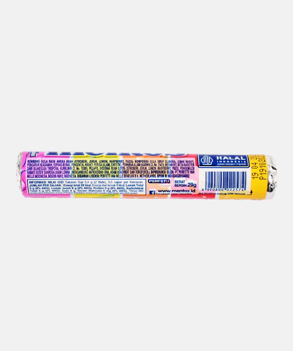 Mentos Rainbow Chewy Candy 29 Gm