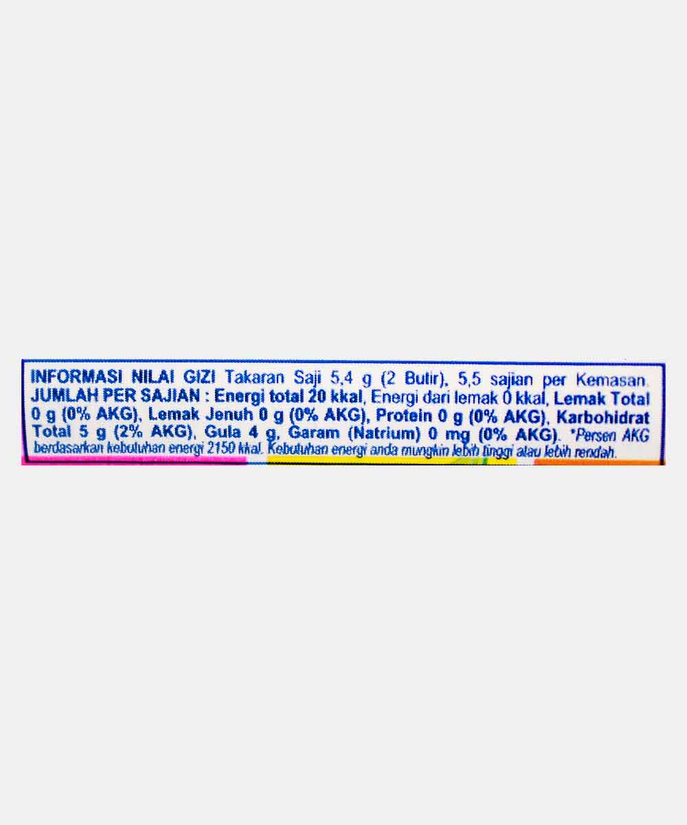 Mentos Rainbow Chewy Candy 29 Gm