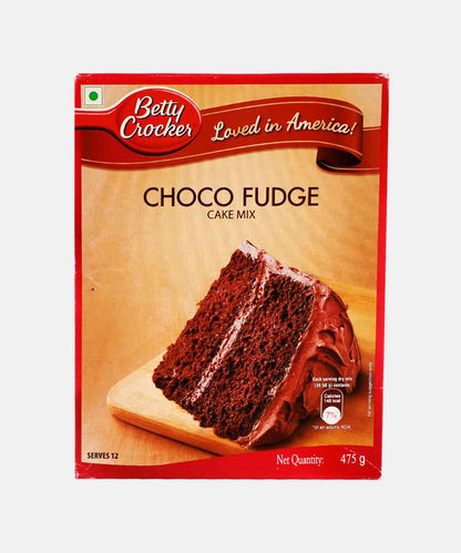 Betty Crocker Choco Fudge Cake Mix 475 Gm