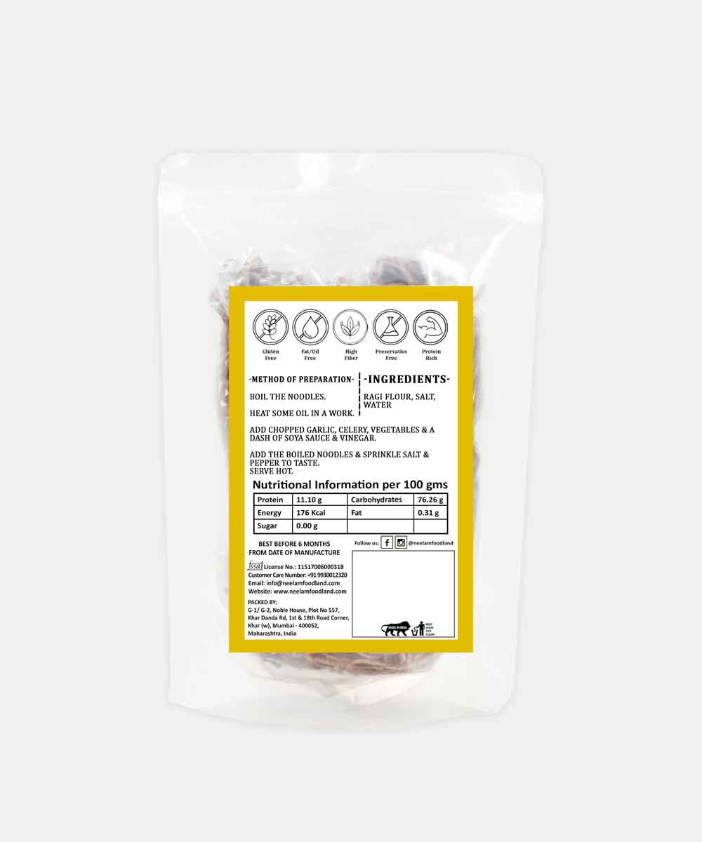 Ragi Noodles 100 Gm