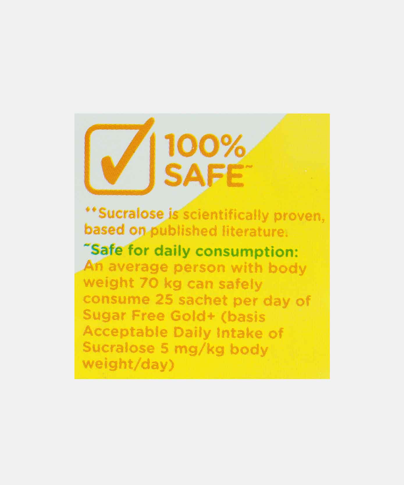 Sugar Free Gold 25 Sachets 18.75 Gm