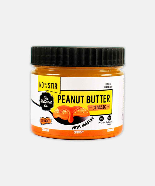 The Butternut Co.Peanut Butter With Jaggery Crunchy 340 Gm