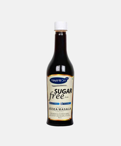 Newtrition Jeera Masala Sugar Free Syrup 500 Ml