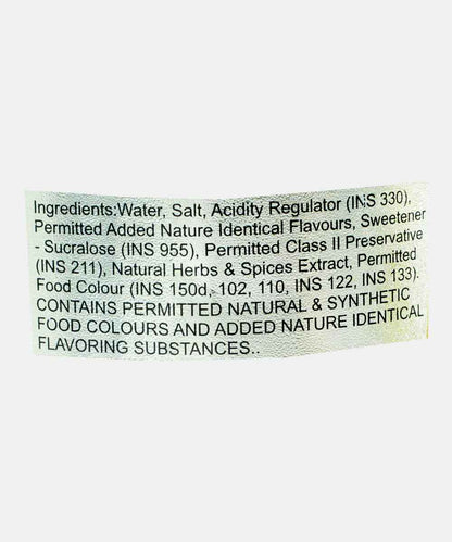 Newtrition Jeera Masala Sugar Free Syrup 500 Ml