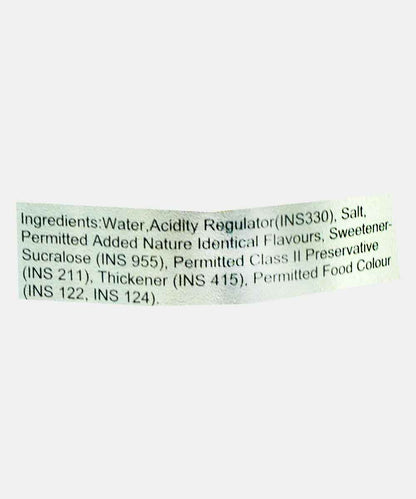 Newtrition Strawberry Sugar Free Syrup 500 Ml