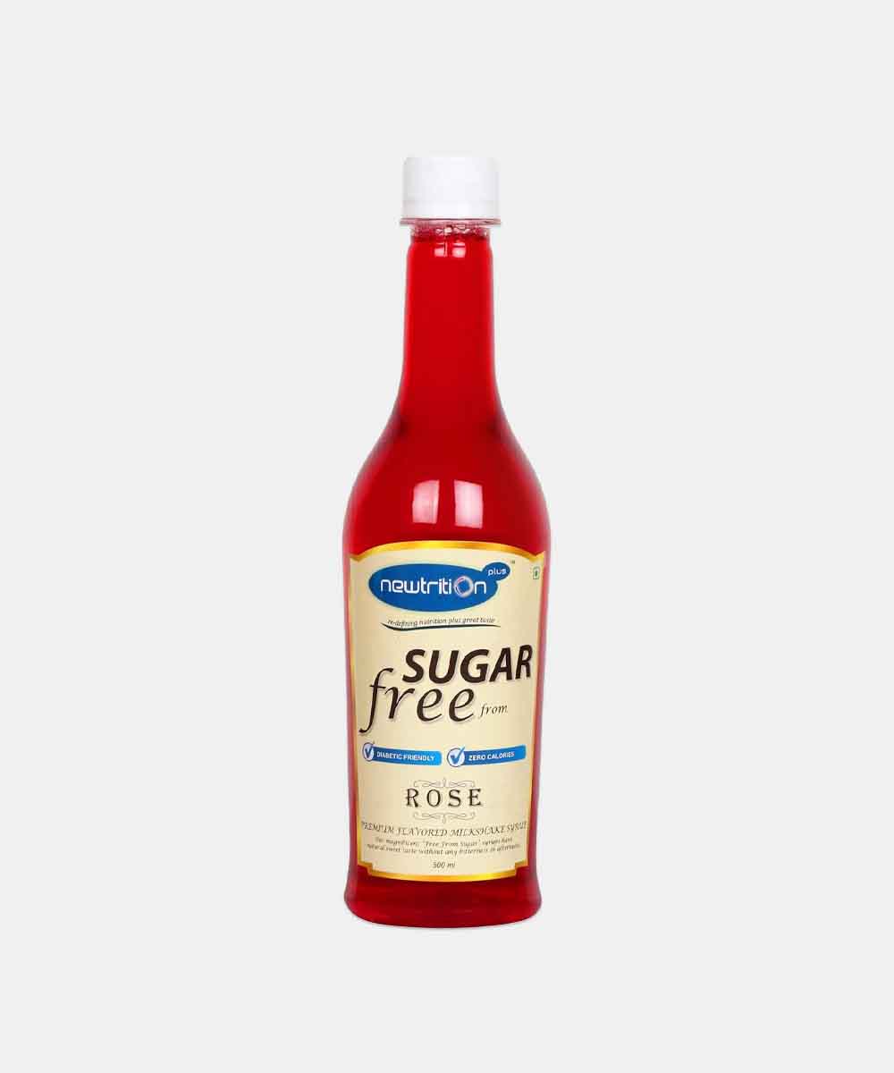 Newtrition Rose Syrup Sugar Free 500 Ml