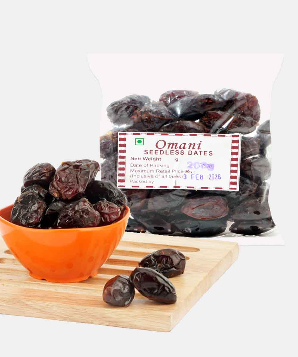 Omani Seedless Dates 200 Gm