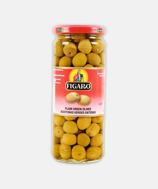 Figaro Green Olives Plain 450 Gm